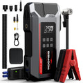 BSMOOM 8000A Portable Car Jump Starter with 150PSI Air Compressor & Blower All-In-One Fast Charging Laptop Power Bank for Petrol Diesel Engines 10L Repair Tool Kit