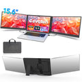 【Tiktokshopstockup】Cevaton 15.6" Laptop Screen Extender, 1080P FHD Dual Portable Monitor for Laptops, Ultra-Slim Travel Dual Monitor Fit for 13-17.3" Laptops, USB-C Plug&Play Extended Screen Compatible with Win/Mac/Android