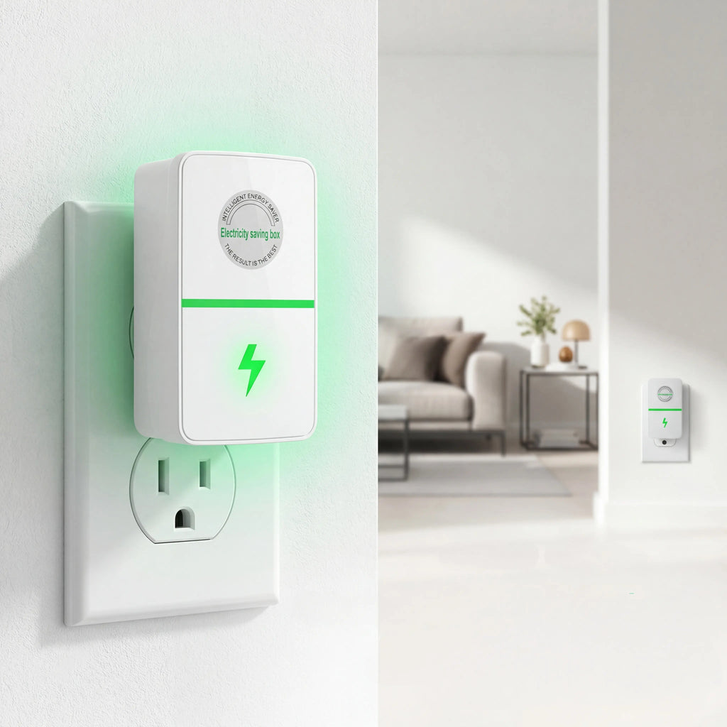 Updated 2026 Plug-In Power Box with US Plug, Compatible with 90-250V Input Range Multi-Plug Outlet